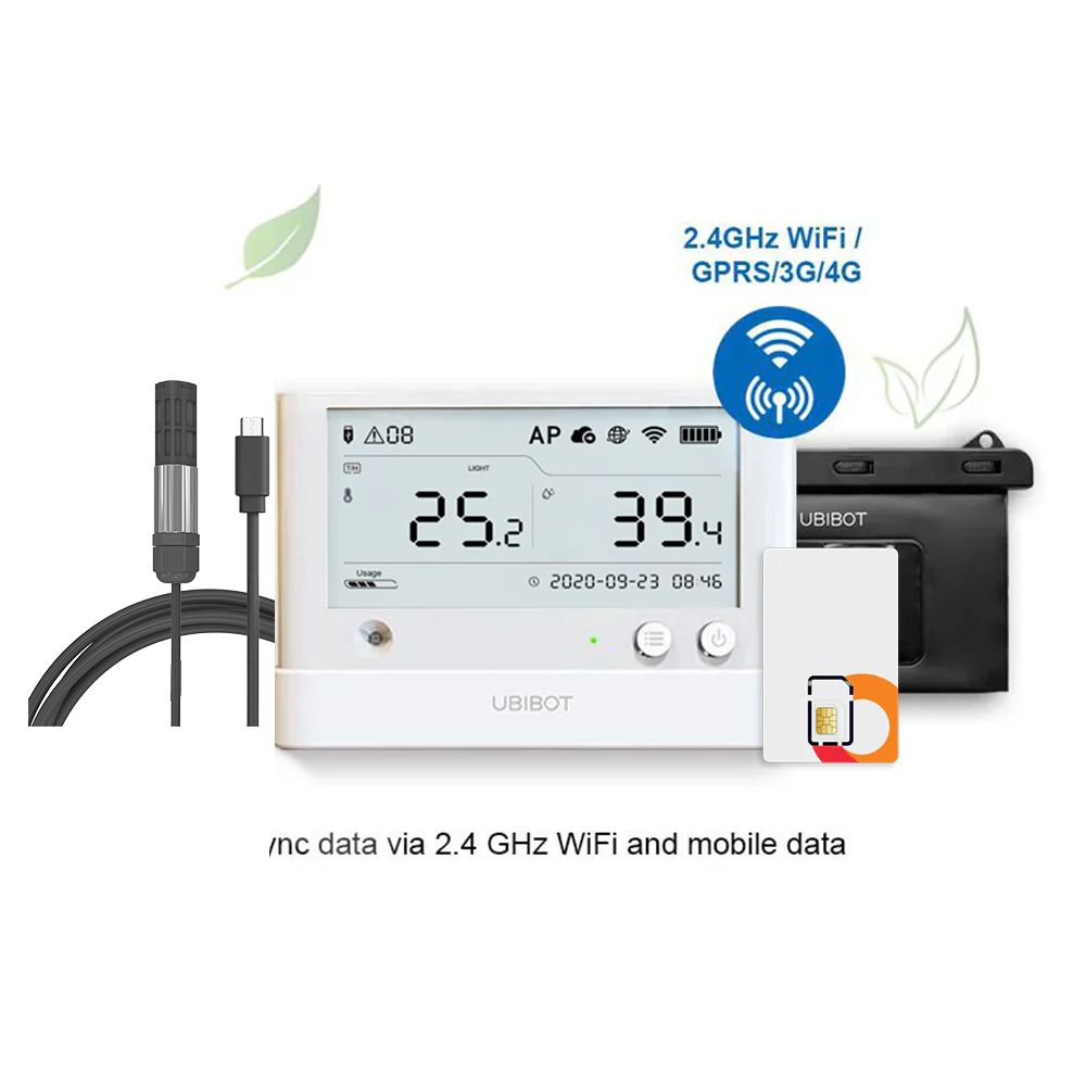 UbiBot WS1 Pro Greenhouse バンドル - WiFi および SIM バージョン