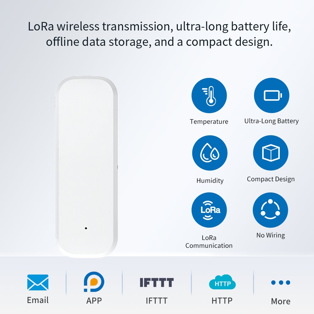 UbiBot LoRa Temperature and Humidity Sensor DC1-TH