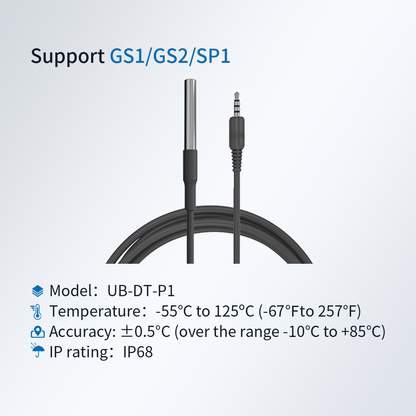DS18B20-Audio TEMPERATURE PROBE