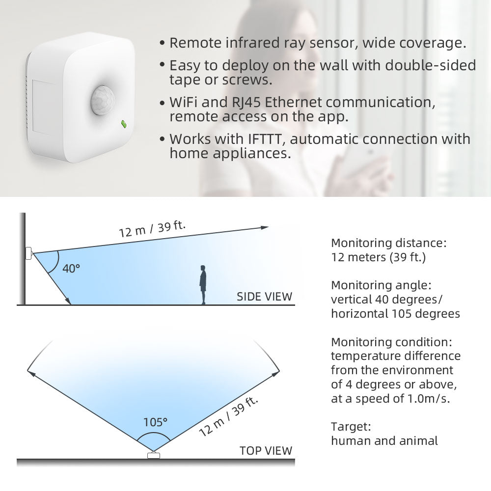 UbiBot Motion Sensor MS1P